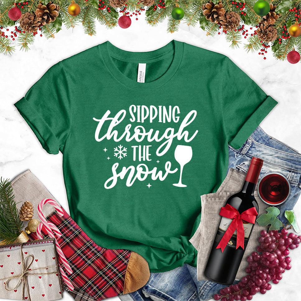 Sipping Through The Snow T-Shirt