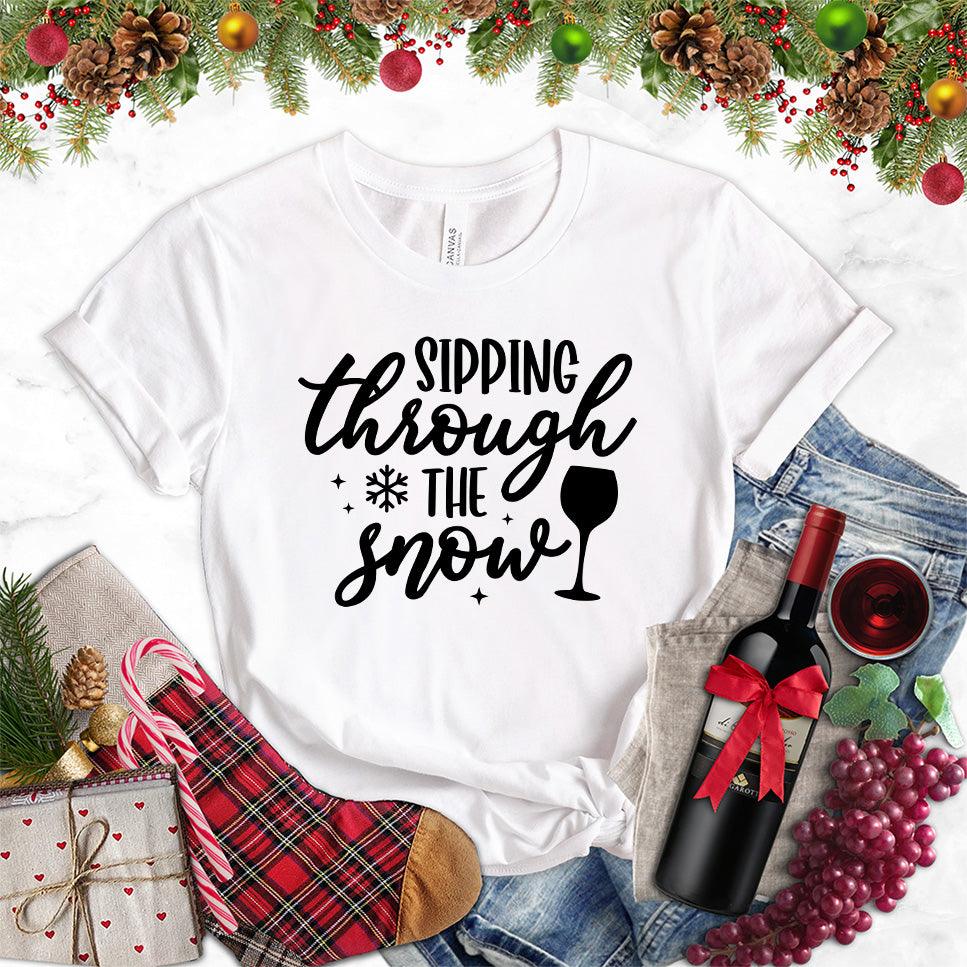 Sipping Through The Snow T-Shirt
