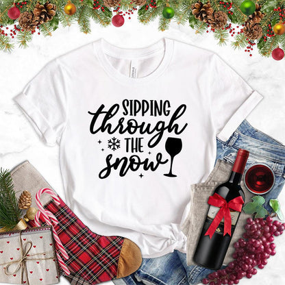 Sipping Through The Snow T-Shirt