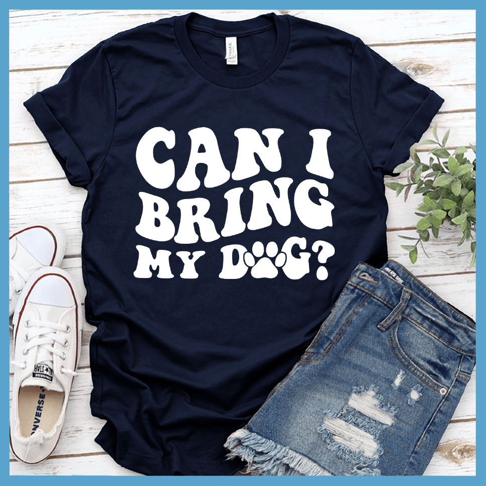 Can I Bring My Dog Retro T-Shirt