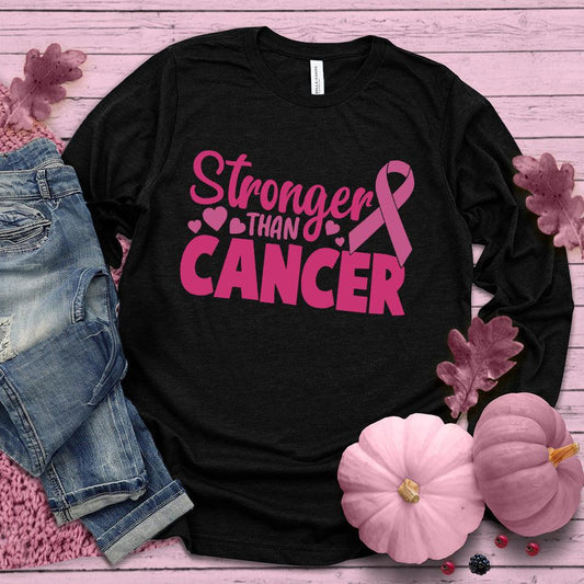 Stronger Than Cancer Colored Edition Long Sleeves