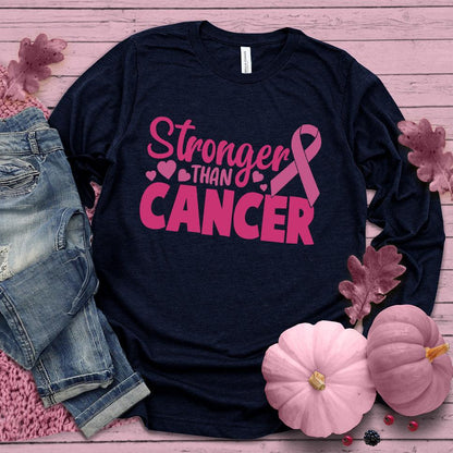 Stronger Than Cancer Colored Edition Long Sleeves