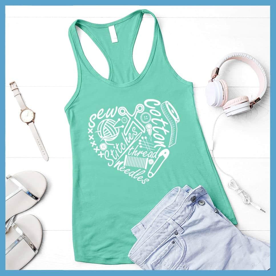Sewing Heart Tank Top