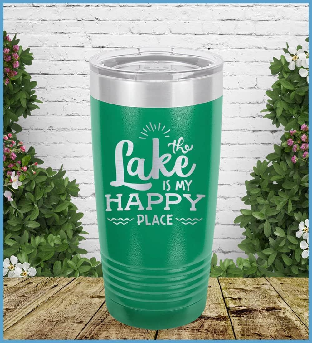 The Lake Is My Happy Place Tumbler
