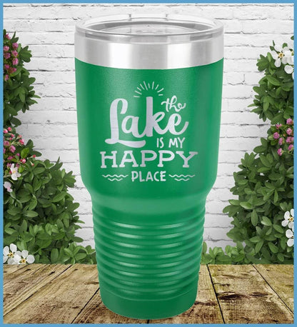 The Lake Is My Happy Place Tumbler