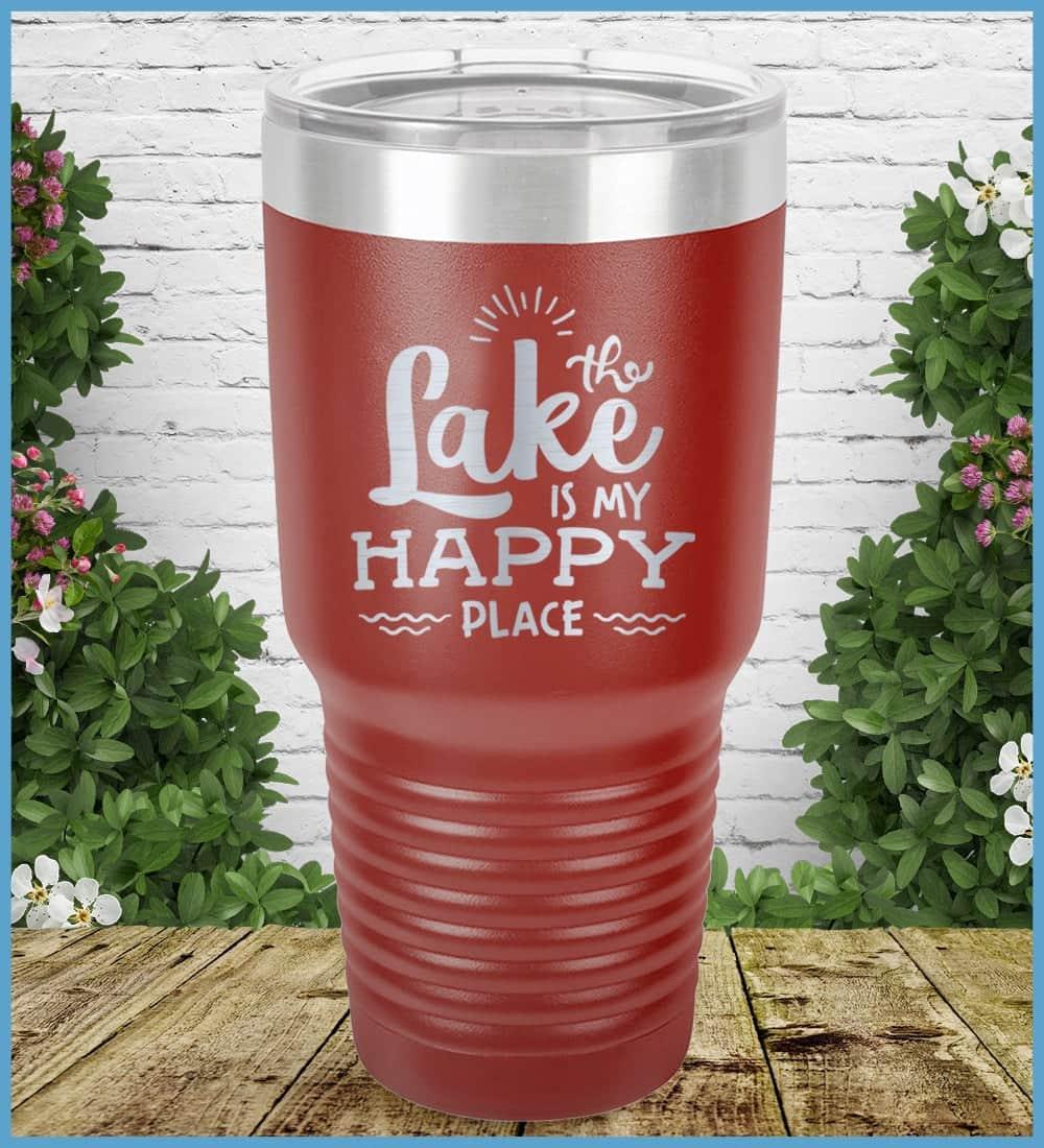 The Lake Is My Happy Place Tumbler