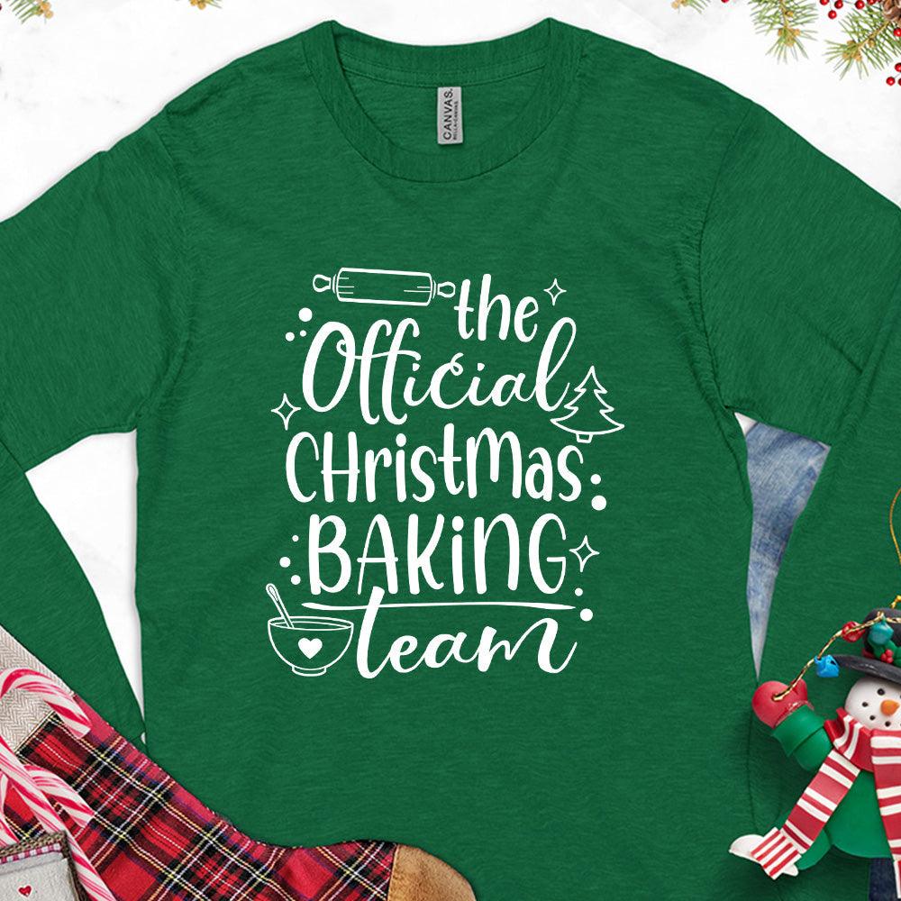 The Official Christmas Baking Team Long Sleeves