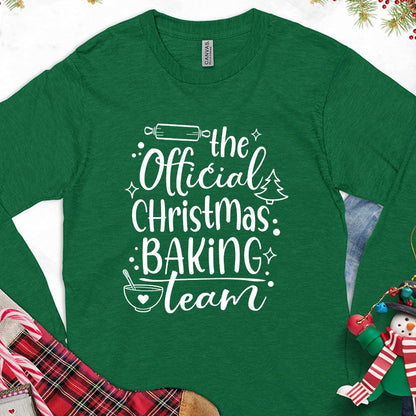 The Official Christmas Baking Team Long Sleeves