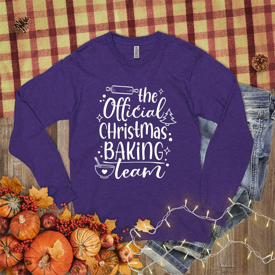 The Official Christmas Baking Team Long Sleeves