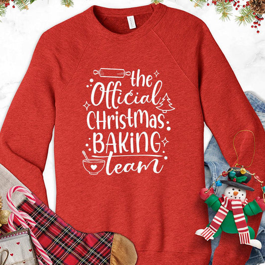 The Official Christmas Baking Team Sweatshirt