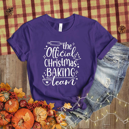 The Official Christmas Baking Team T-Shirt