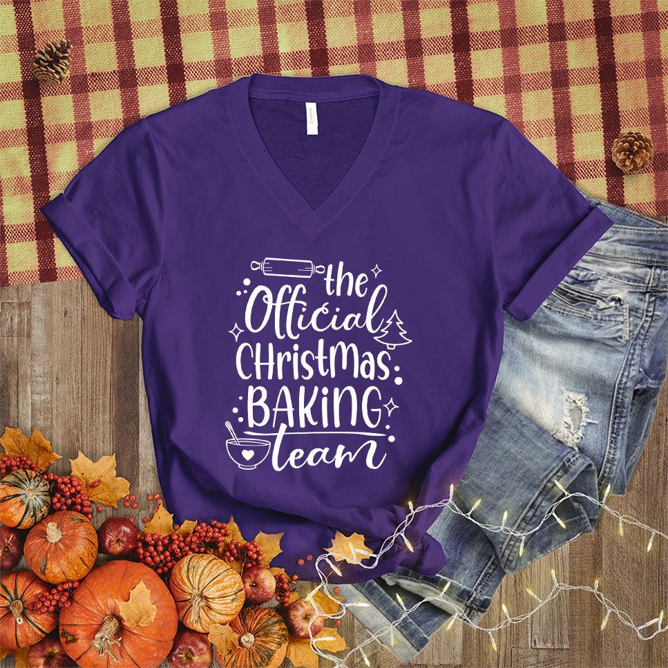 The Official Christmas Baking Team V-Neck
