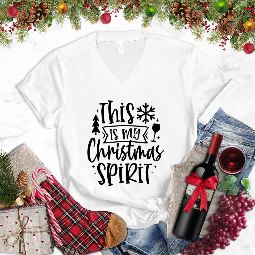 This Is My Christmas Spirit V-Neck