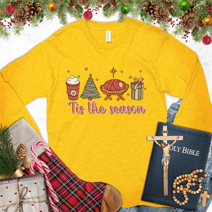 Tis The Season Christmas Colored Edition Long Sleeves