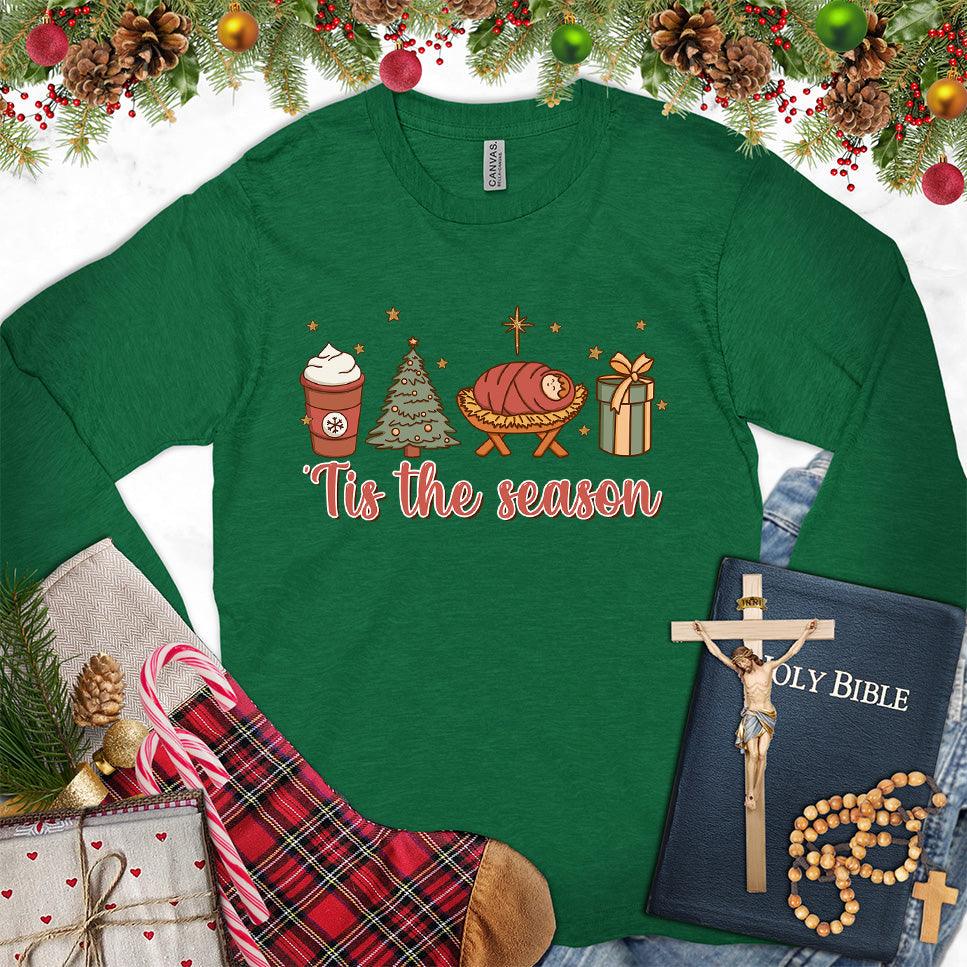Tis The Season Christmas Colored Edition Long Sleeves