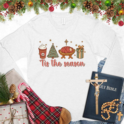 Tis The Season Christmas Colored Edition Long Sleeves