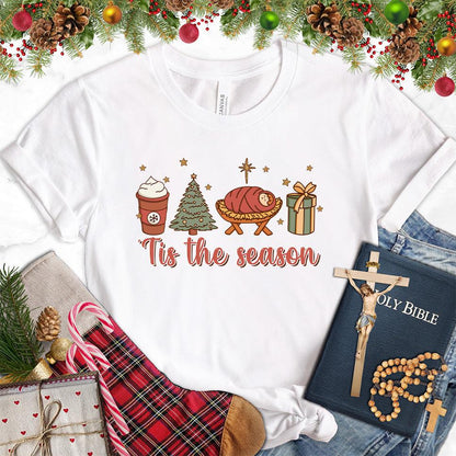 Tis The Season Christmas Colored Edition T-Shirt