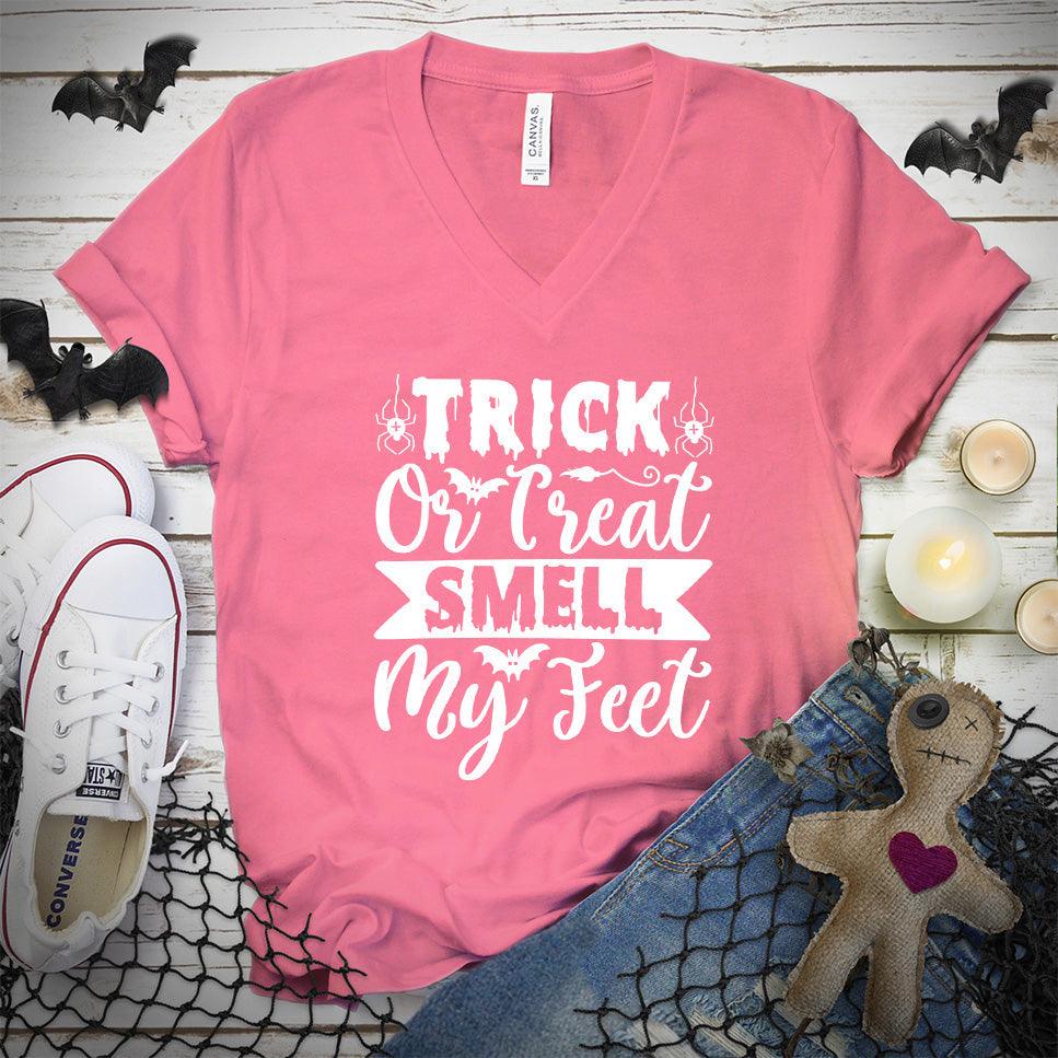 Trick Or Treat Smell My Feet V-Neck