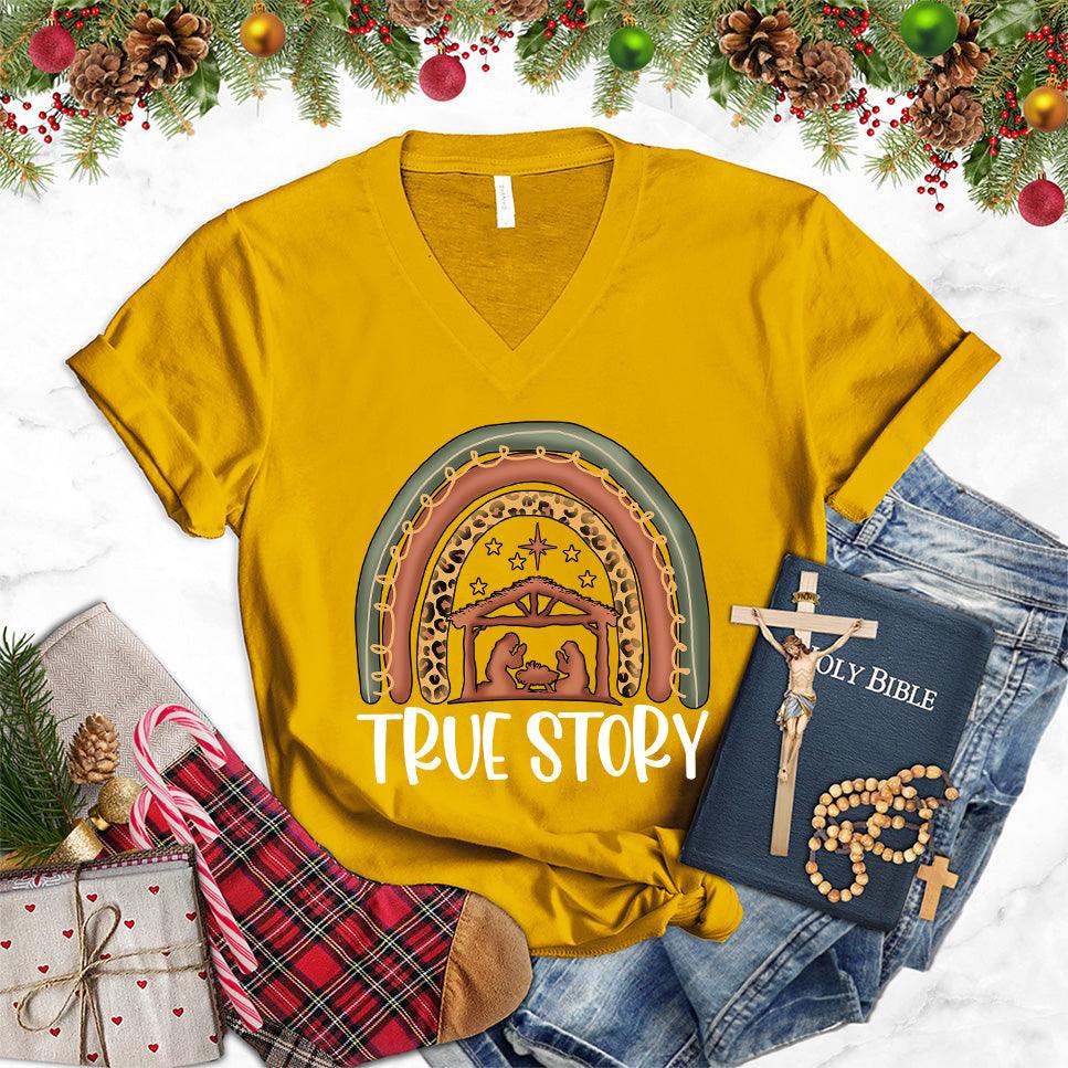 True Story Version 2 Colored Edition V-Neck
