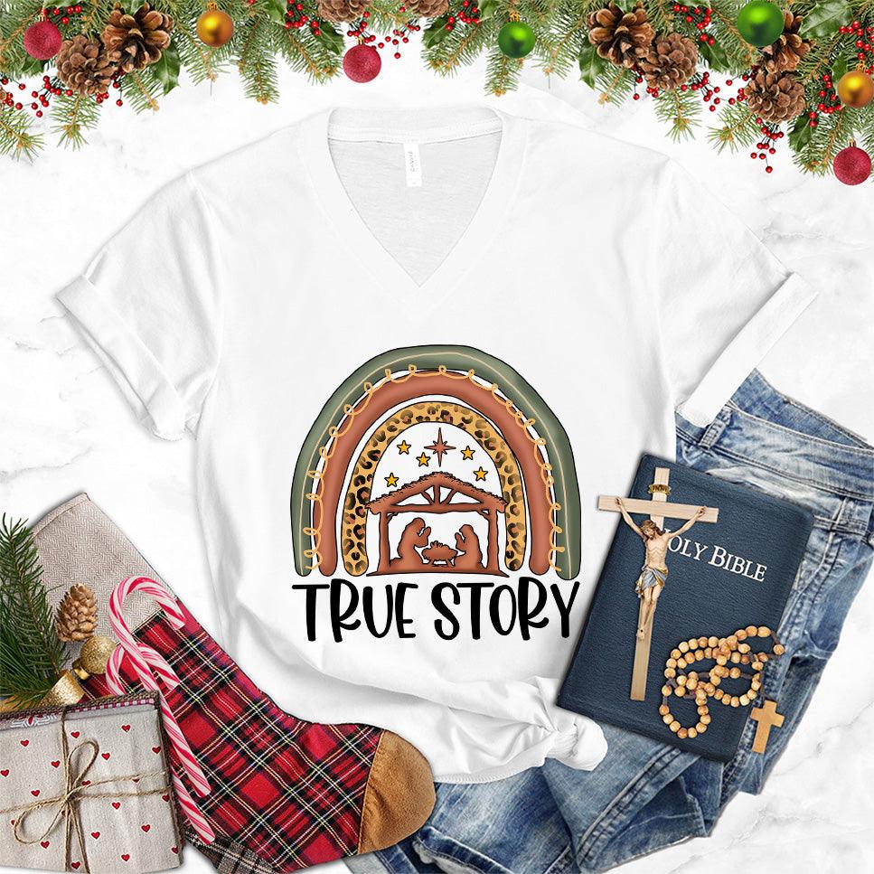 True Story Version 2 Colored Edition V-Neck