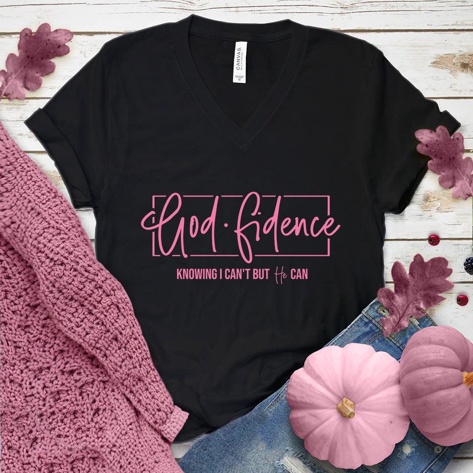 Godfidence Version 3 V-Neck Pink Edition