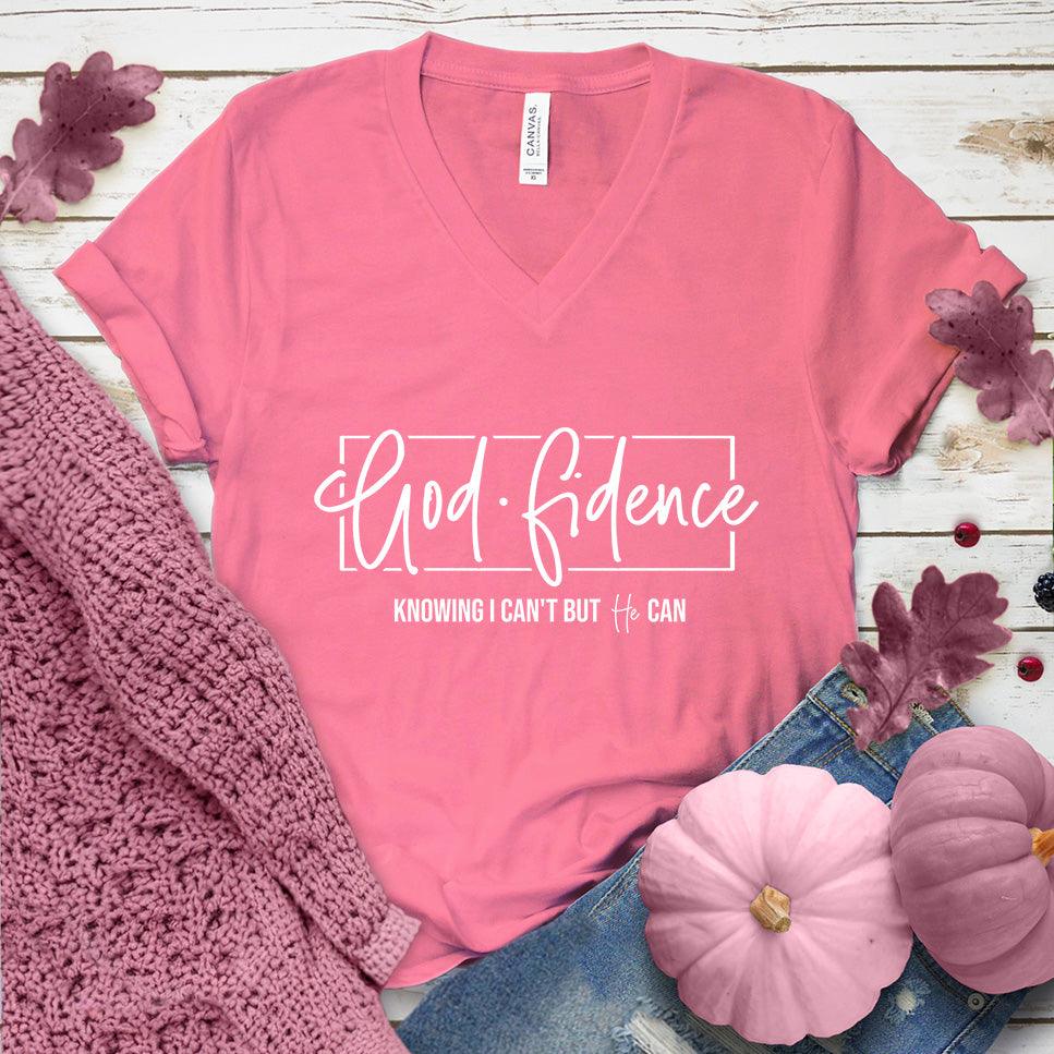 Godfidence Version 3 V-Neck Pink Edition