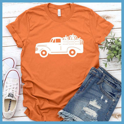 Vintage Truck Pumpkin T-Shirt