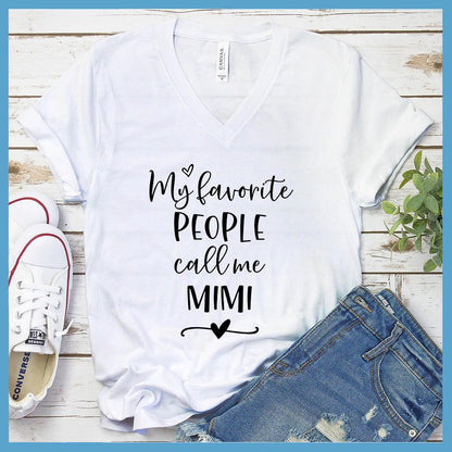 My Favorite People Call Me Mimi V-neck