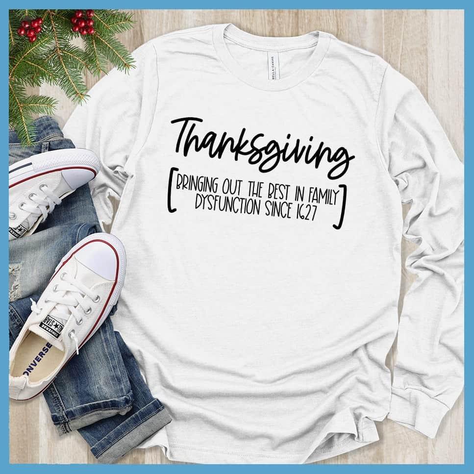 Family Thanksgiving Long Sleeves