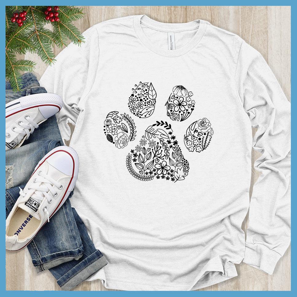 Floral Paw Long Sleeves