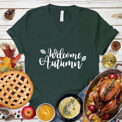 Welcome Autumn V-Neck
