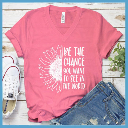 Be The Change V-neck