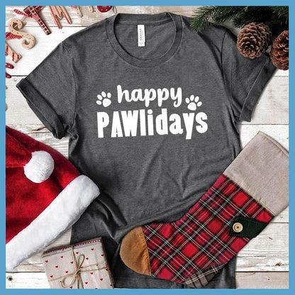 Happy Pawlidays Version 2 T-Shirt