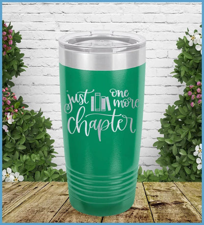 Just One More Chapter Tumbler