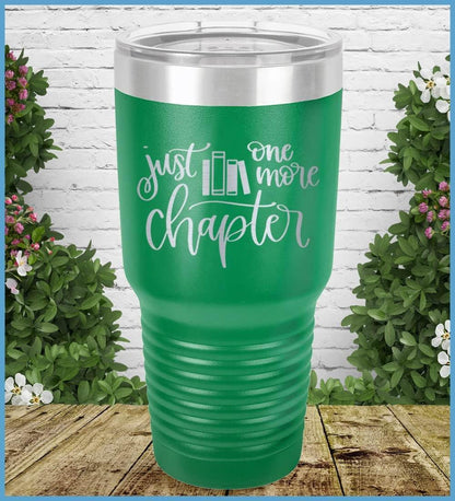 Just One More Chapter Tumbler