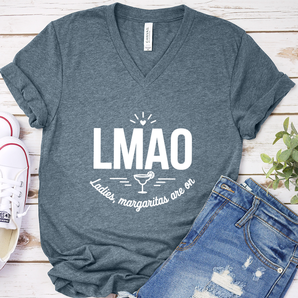 LMAO Ladies, Margaritas Are On V-Neck